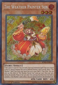 The Weather Painter Sun [SPWA-EN032] Secret Rare | Mindsight Gaming