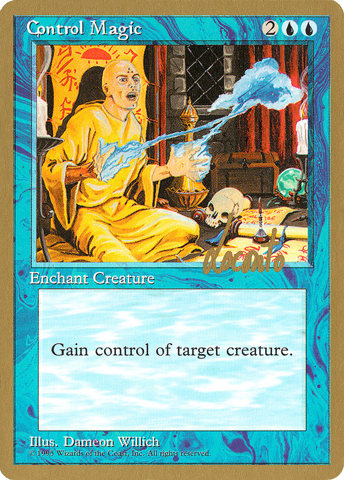 Control Magic (Michael Loconto) [Pro Tour Collector Set] | Mindsight Gaming