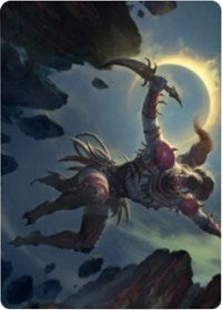 Nighthawk Scavenger Art Card [Zendikar Rising Art Series] | Mindsight Gaming