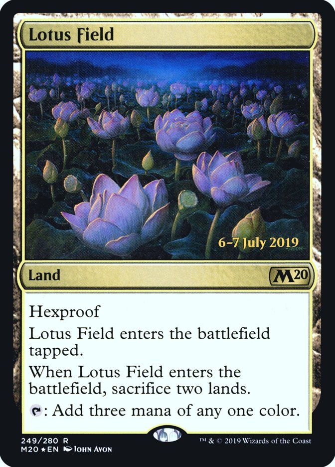 Lotus Field  [Core Set 2020 Prerelease Promos] | Mindsight Gaming