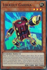 Lockout Gardna [CIBR-ENSE3] Super Rare | Mindsight Gaming