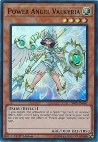 Power Angel Valkyria [SR05-EN003] Super Rare | Mindsight Gaming