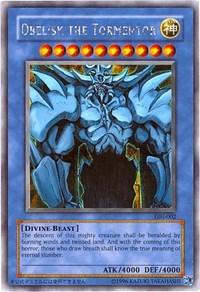 Obelisk the Tormentor (Secret Rare) [GBI-002] Secret Rare | Mindsight Gaming