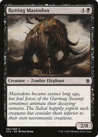 Rotting Mastodon [Khans of Tarkir] | Mindsight Gaming