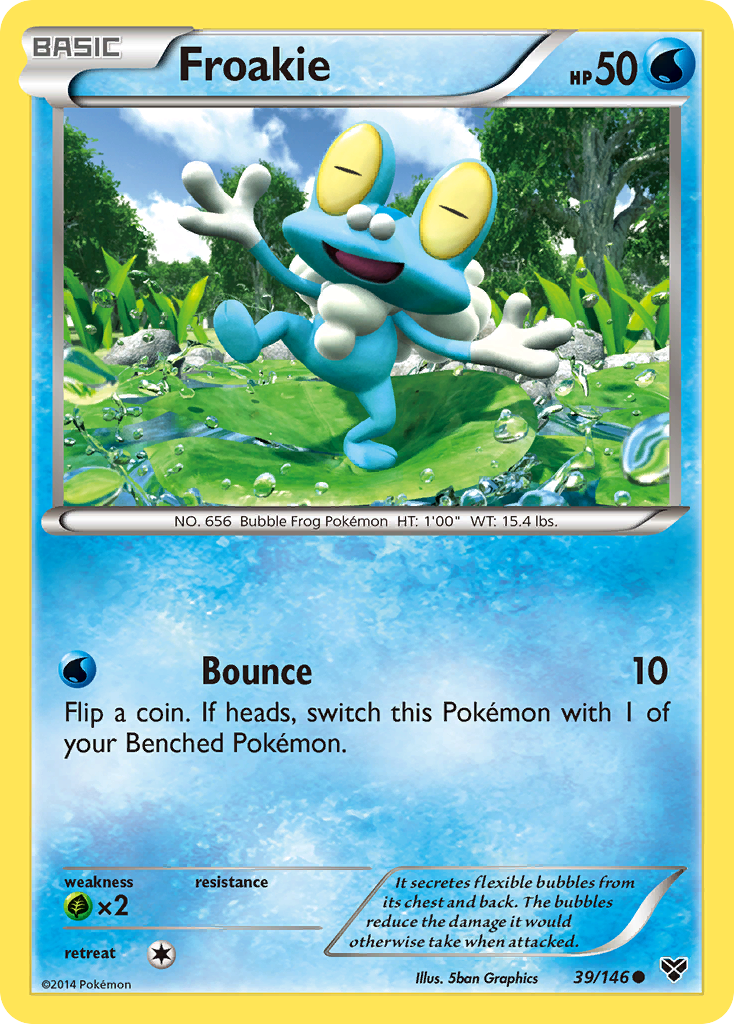 Froakie (39/146) [XY: Base Set] | Mindsight Gaming