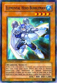 Elemental HERO Bubbleman [MF03-EN007] Parallel Rare | Mindsight Gaming