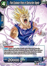 Final Explosion Prince of Destruction Vegeta [BT3-036] | Mindsight Gaming