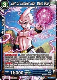 Out of Control Evil, Majin Buu [BT3-048] | Mindsight Gaming