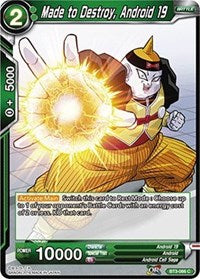 Made to Destroy, Android 19 [BT3-066] | Mindsight Gaming