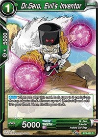 Dr. Gero, Evil's Inventor [BT3-067] | Mindsight Gaming