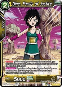 Gine, Family of Justice [BT3-087] | Mindsight Gaming