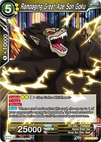 Rampaging Great Ape Son Goku [BT3-089] | Mindsight Gaming