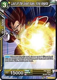 Lord of the Great Apes, King Vegeta [BT3-093] | Mindsight Gaming