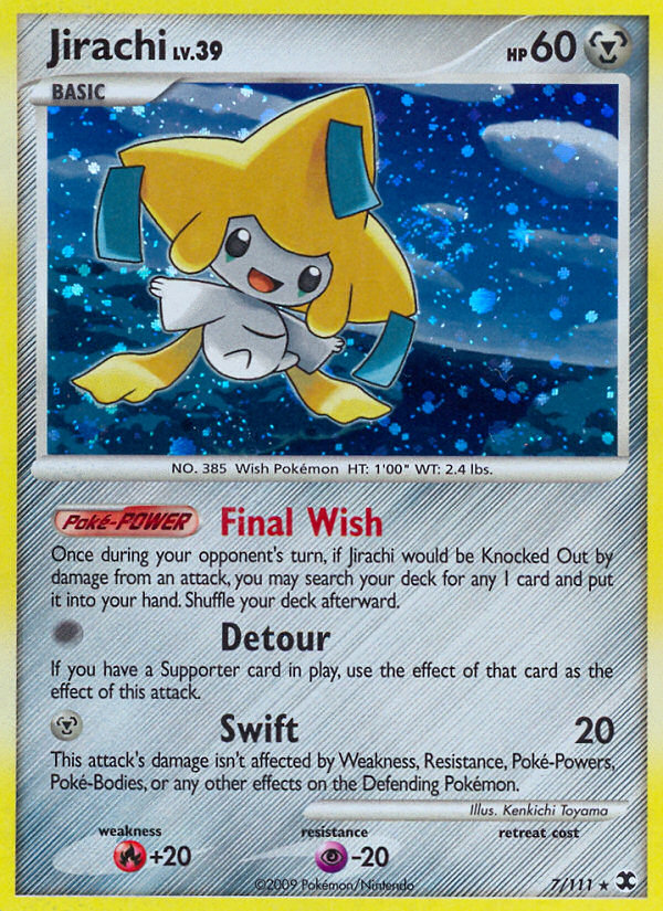 Jirachi (7/111) [Platinum: Rising Rivals] | Mindsight Gaming