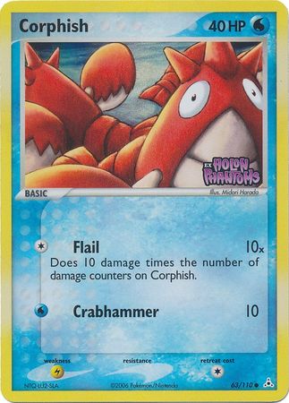 Corphish (63/110) (Stamped) [EX: Holon Phantoms] | Mindsight Gaming