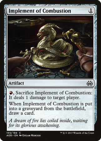 Implement of Combustion [Aether Revolt] | Mindsight Gaming