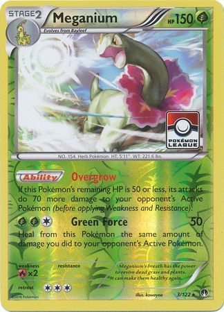 Meganium (3/122) (League Promo) [XY: BREAKpoint] | Mindsight Gaming