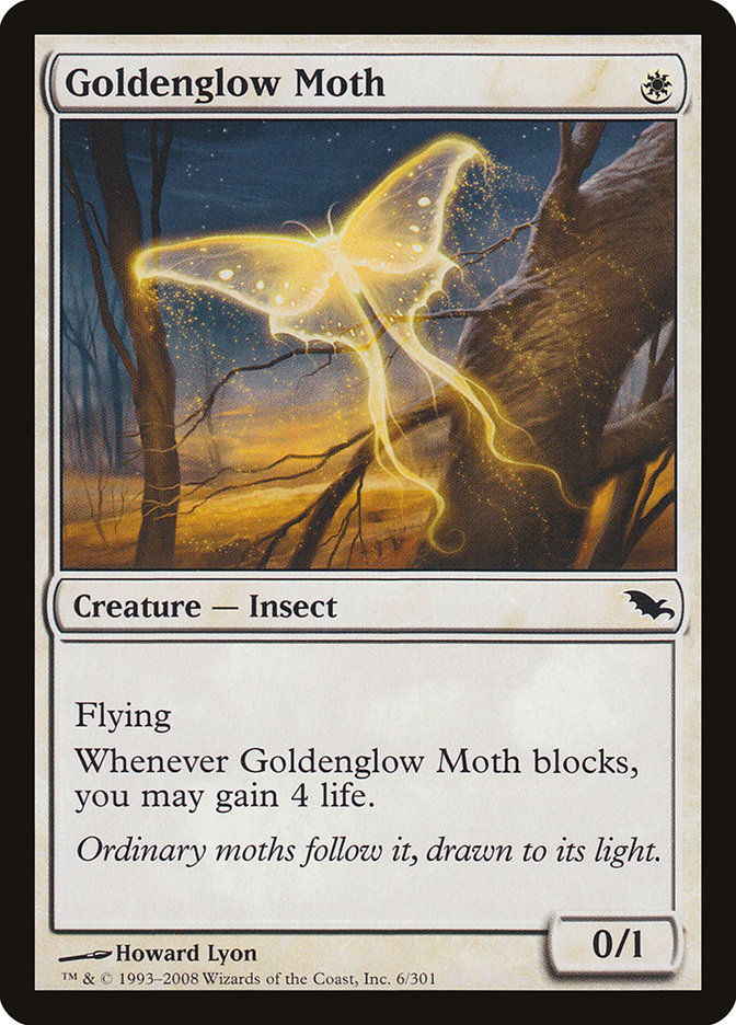 Goldenglow Moth [Shadowmoor] | Mindsight Gaming
