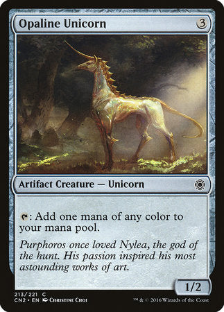 Opaline Unicorn [Conspiracy: Take the Crown] | Mindsight Gaming