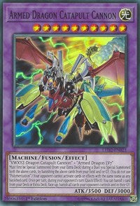 Armed Dragon Catapult Cannon [LED2-EN021] Super Rare | Mindsight Gaming