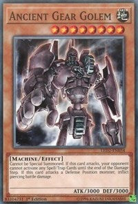 Ancient Gear Golem [LED2-EN034] Common | Mindsight Gaming