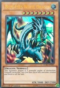 Blue-Eyes White Dragon (Version 1) [LCKC-EN001] Ultra Rare | Mindsight Gaming