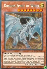 Dragon Spirit of White [LCKC-EN018] Secret Rare | Mindsight Gaming