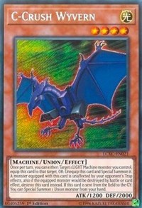 C-Crush Wyvern [LCKC-EN021] Secret Rare | Mindsight Gaming