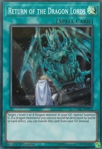 Return of the Dragon Lords [LCKC-EN074] Secret Rare | Mindsight Gaming