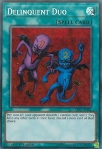 Delinquent Duo [LCKC-EN101] Secret Rare | Mindsight Gaming