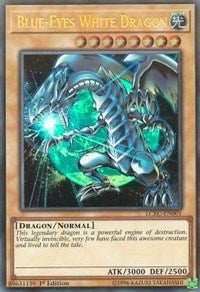 Blue-Eyes White Dragon (Version 3) [LCKC-EN001] Ultra Rare | Mindsight Gaming