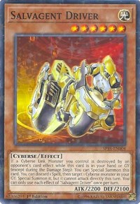 Salvagent Driver (Starfoil) [SP18-EN004] Starfoil Rare | Mindsight Gaming