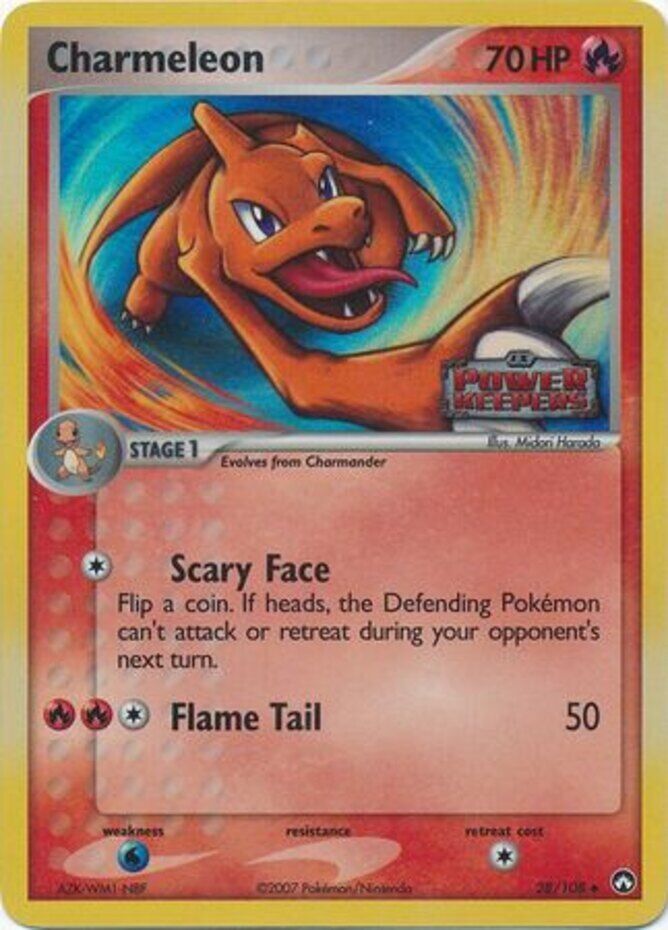 Charmeleon (28/108) (Stamped) [EX: Power Keepers] | Mindsight Gaming