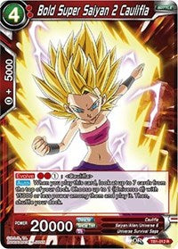 Bold Super Saiyan 2 Caulifla [TB1-012] | Mindsight Gaming