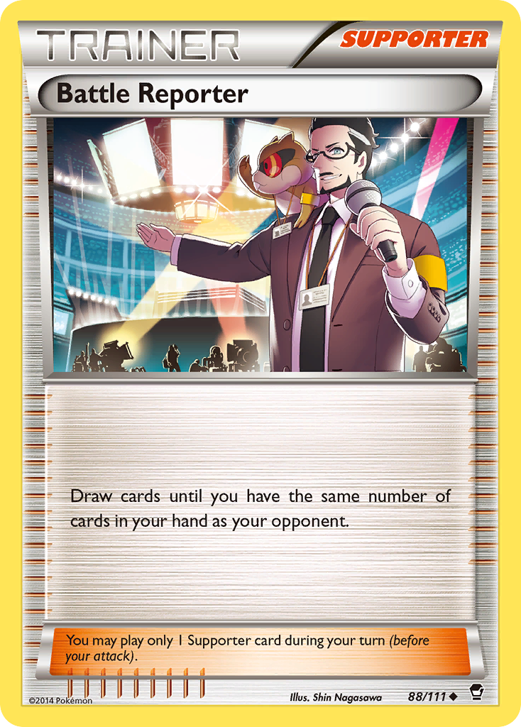 Battle Reporter (88/111) [XY: Furious Fists] | Mindsight Gaming