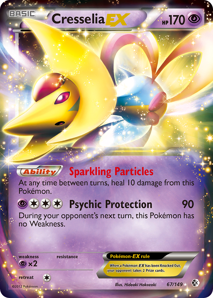 Cresselia EX (67/149) [Black & White: Boundaries Crossed] | Mindsight Gaming