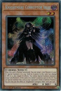 Knightmare Corruptor Iblee [FLOD-EN017] Secret Rare | Mindsight Gaming