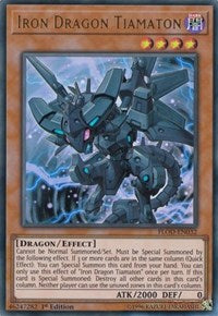 Iron Dragon Tiamaton [FLOD-EN032] Ultra Rare | Mindsight Gaming