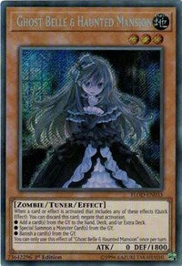 Ghost Belle & Haunted Mansion [FLOD-EN033] Secret Rare | Mindsight Gaming