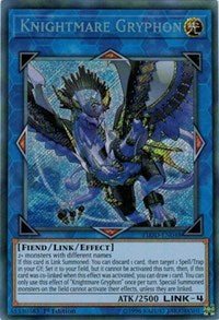 Knightmare Gryphon [FLOD-EN048] Secret Rare | Mindsight Gaming