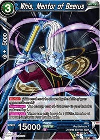 Whis, Mentor of Beerus [TB1-031] | Mindsight Gaming