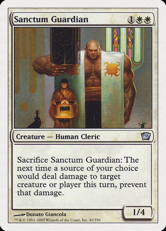 Sanctum Guardian [Ninth Edition] | Mindsight Gaming