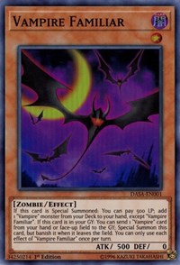 Vampire Familiar [DASA-EN001] Super Rare | Mindsight Gaming