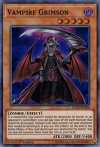 Vampire Grimson [DASA-EN004] Super Rare | Mindsight Gaming