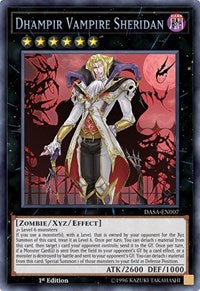 Dhampir Vampire Sheridan [DASA-EN007] Secret Rare | Mindsight Gaming