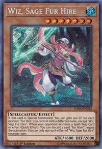 Wiz, Sage Fur Hire [DASA-EN022] Secret Rare | Mindsight Gaming