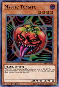 Mystic Tomato [DASA-EN046] Super Rare | Mindsight Gaming