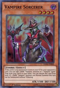 Vampire Sorcerer [DASA-EN049] Super Rare | Mindsight Gaming