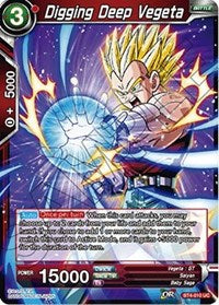 Digging Deep Vegeta [BT4-010] | Mindsight Gaming