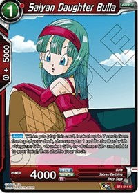 Saiyan Daughter Bulla [BT4-014] | Mindsight Gaming